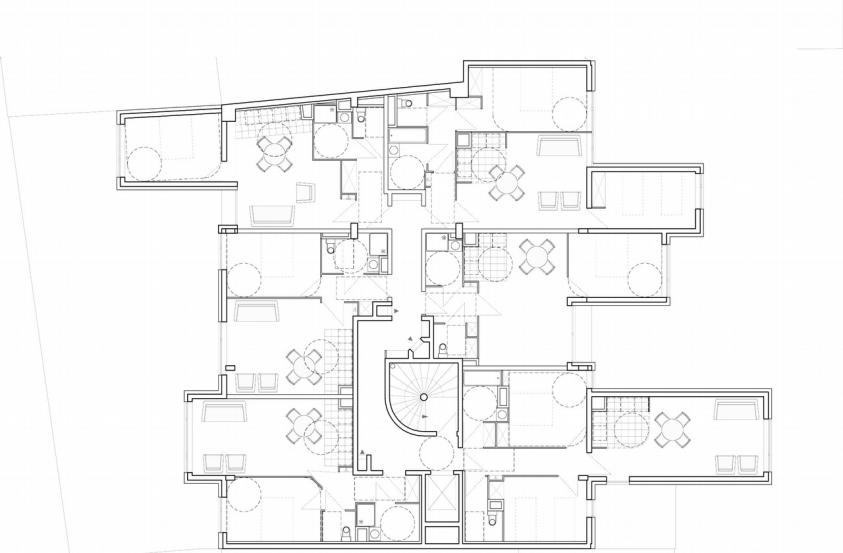 Transformation de bureaux en 35 logements