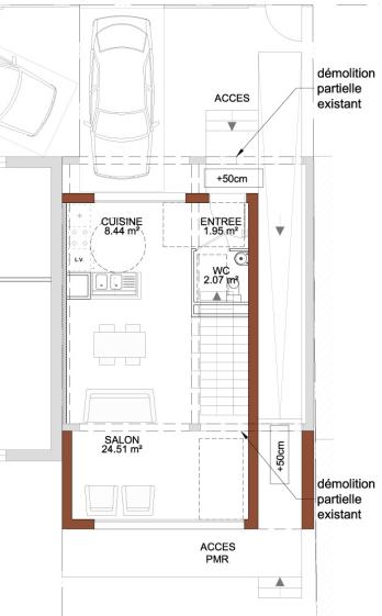 Plan du RDC.