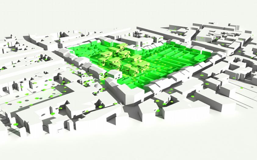18 logements et activités en coeur d'îlot