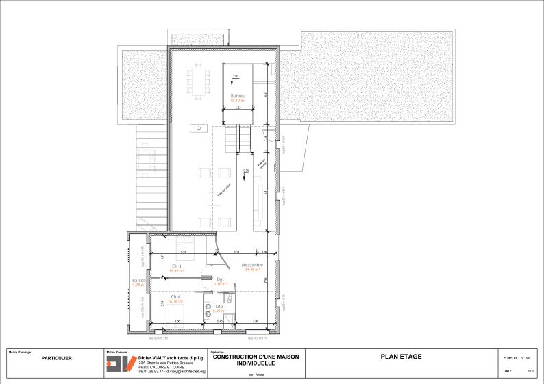 Plan de l'étage