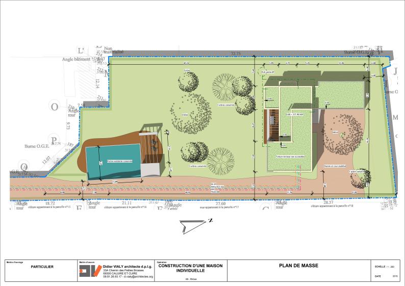 Plans de masse - Implantation
