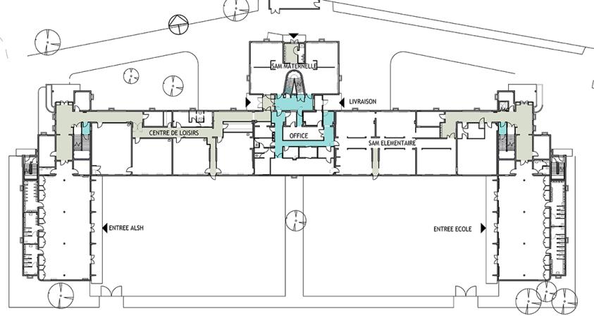 Plan du Rez de chaussée