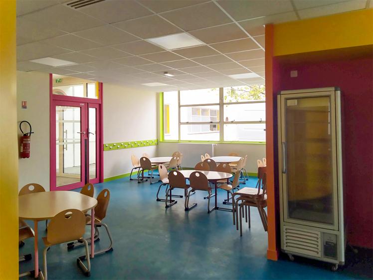 Les salles à manger maternelles