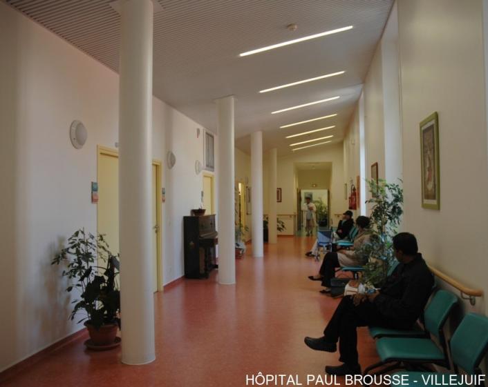 Zone d'attente des consultations