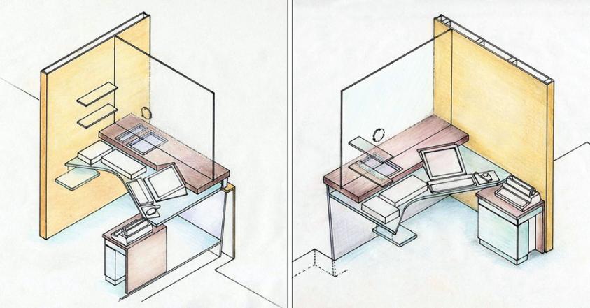 Ergonomie des Caisses