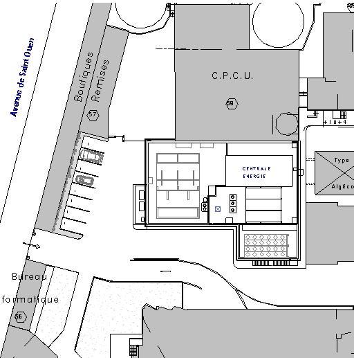 Plan du RDC