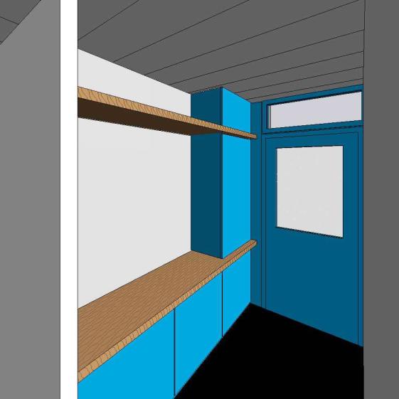 L'entrée du personnel