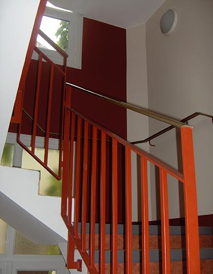 Vue de l'escalier