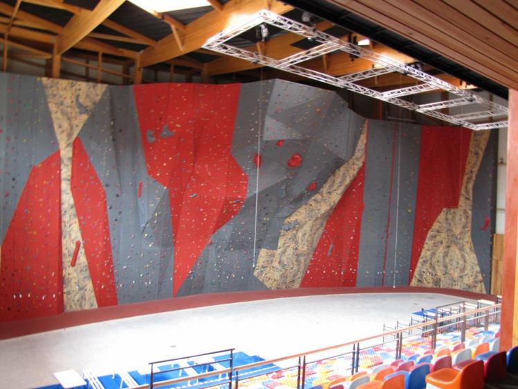 mur d'escalade