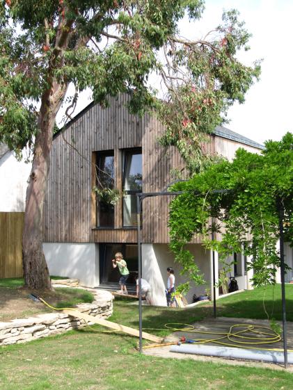 Façade extension sur le jardin