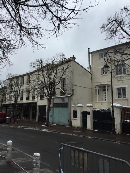façade sur rue, avant travaux