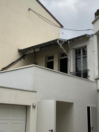 façade sur jardin, avant travaux