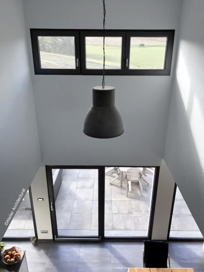 Double hauteur sur salle à manger