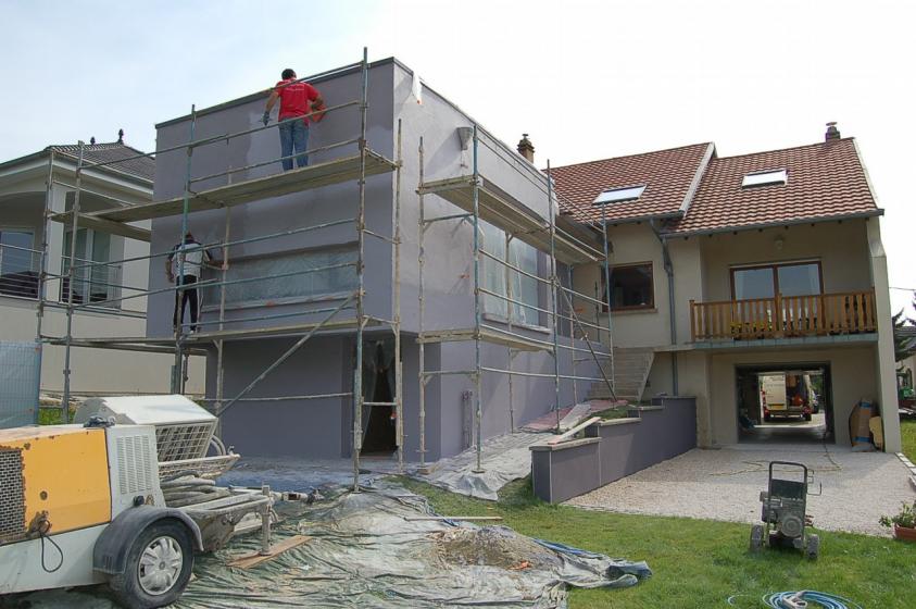Préparations des façades