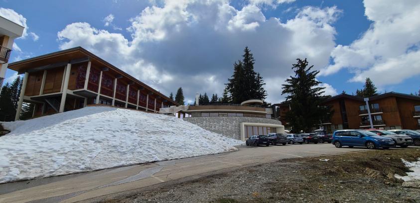 Vue depuis l'arrivée