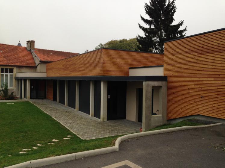 MAIRIE DE VANDEUIL 51140 AGENCE GEOFFROY ARCHITECTES