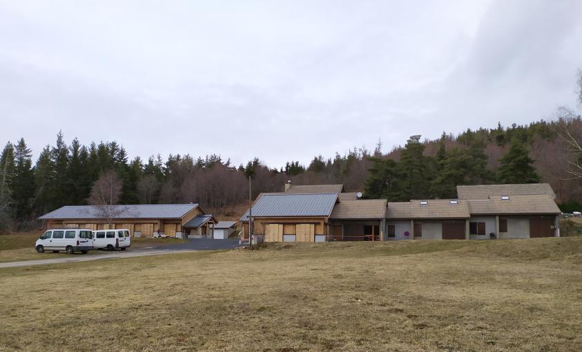 Agrandissement du centre de vacances du Genestou à Borée