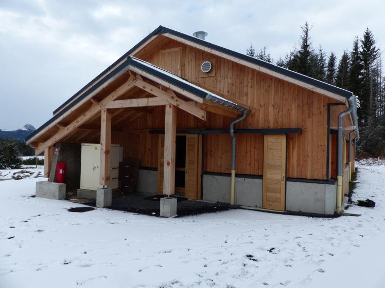 Agrandissement du centre de vacances du Genestou à Borée