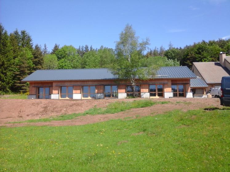 Agrandissement du centre de vacances du Genestou à Borée