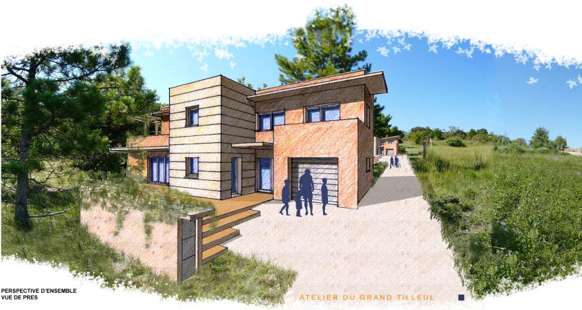 CREATION DE 2 MAISONS D' HABITATION AU TEIL