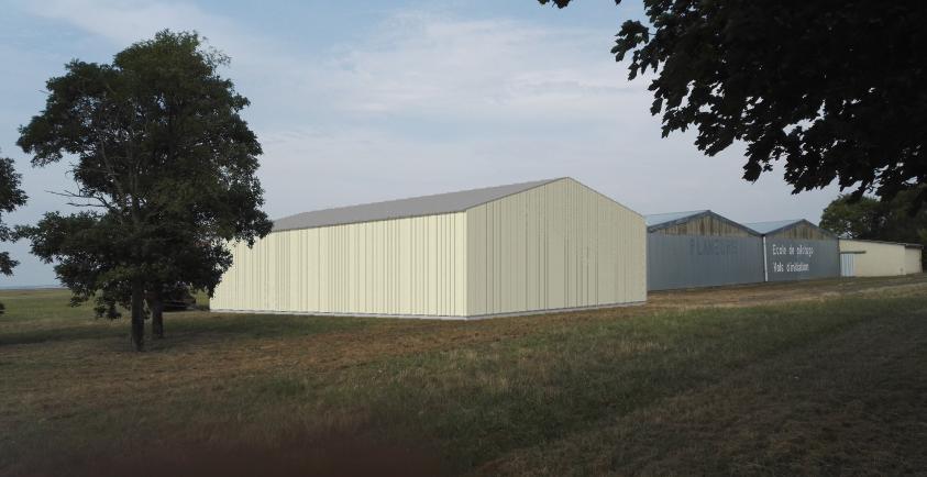 insertion dans le site Hangar Ailes Anciennes Thouarsaises