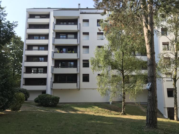 Résidence après travaux de rénovation thermique extérieure-Façade arrière Bât.