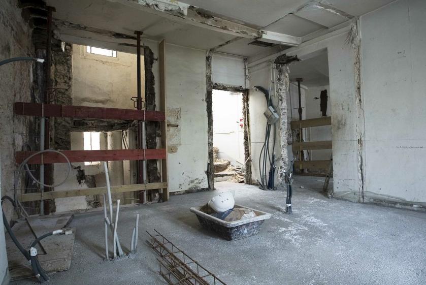 en cours de chantier