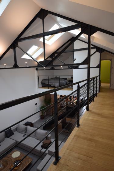 mezzanine loft - La Madeleine - Jacques LENAIN Architecte Lille