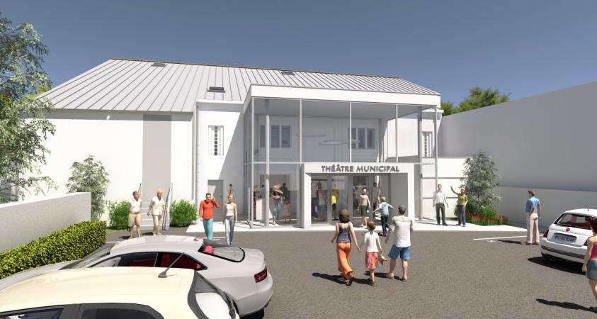 Théâtre Ste-Pazanne - Sandra Troffigué Architecte