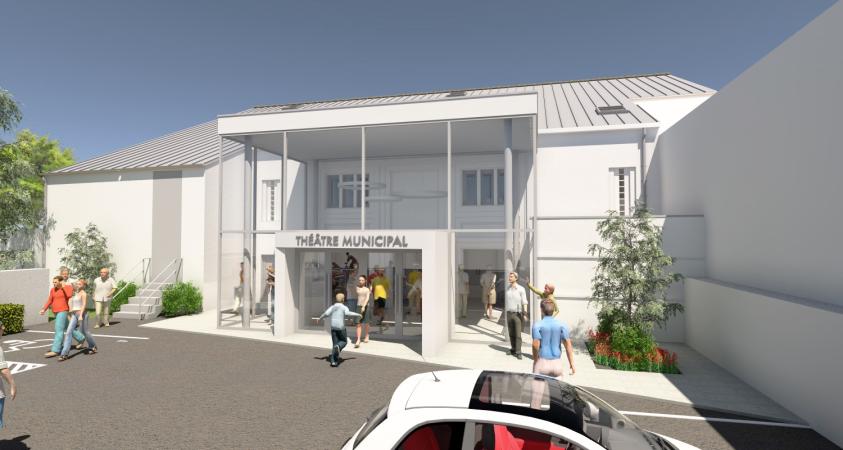 Théâtre Ste-Pazanne - Sandra Troffigué Architecte