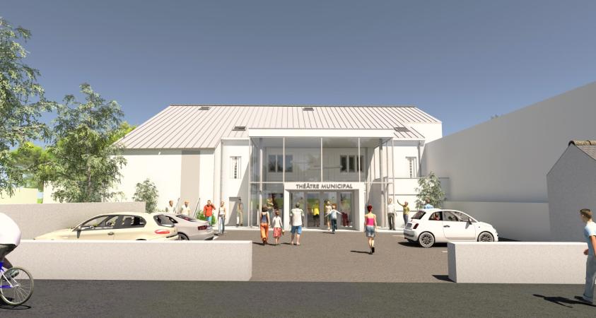 Théâtre Ste-Pazanne - Sandra Troffigué Architecte