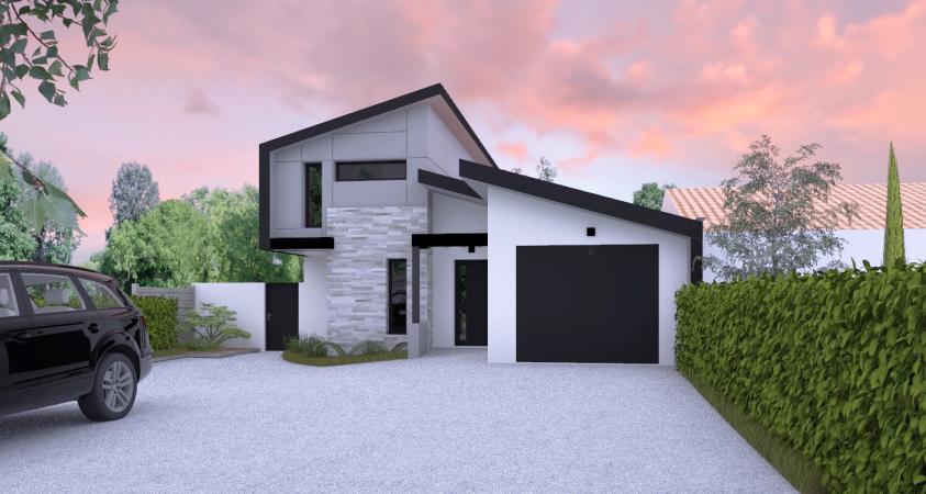 Maison T La Plaine - Sandra Troffigué Architecte