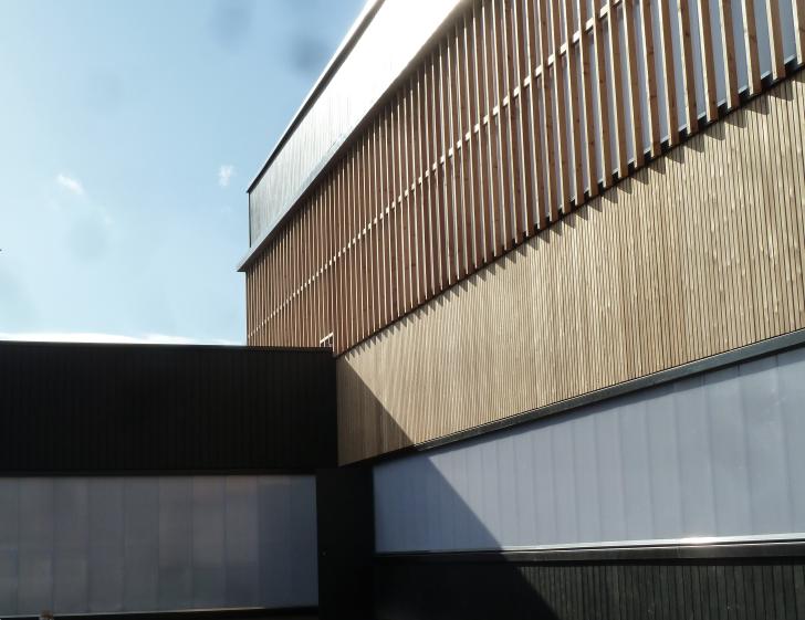 Entrepôt Sotteville les Rouen  Normandie Jérôme Duclos architecte