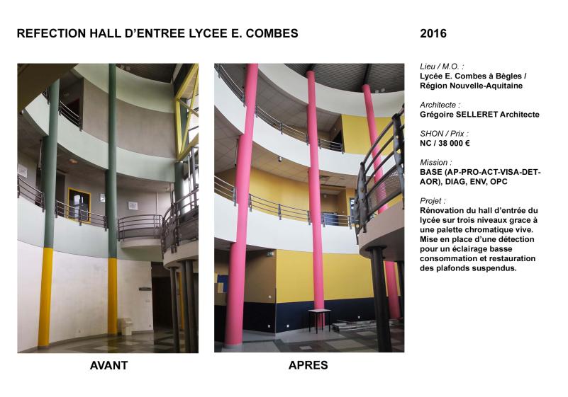 Réfection hall atrium