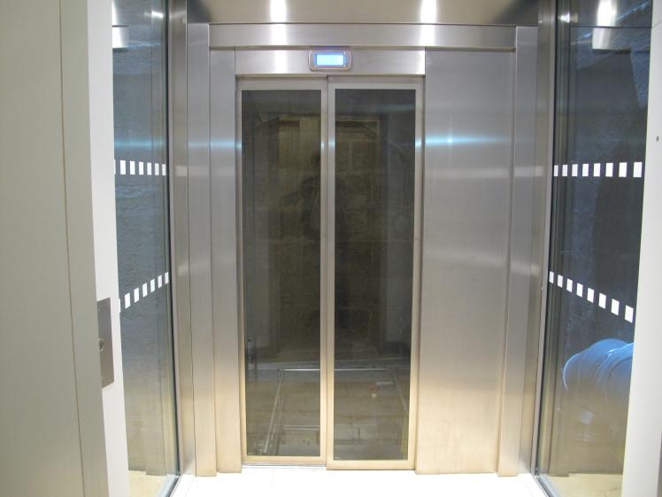 Vue intérieure cabine