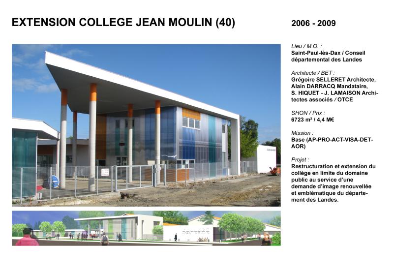 Extension et restructuration