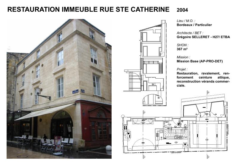 Ravalement, renforcement attique, reconstruction véranda