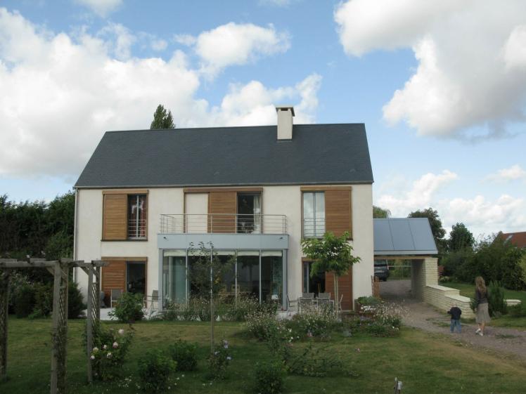 Vue de la maison côté Sud