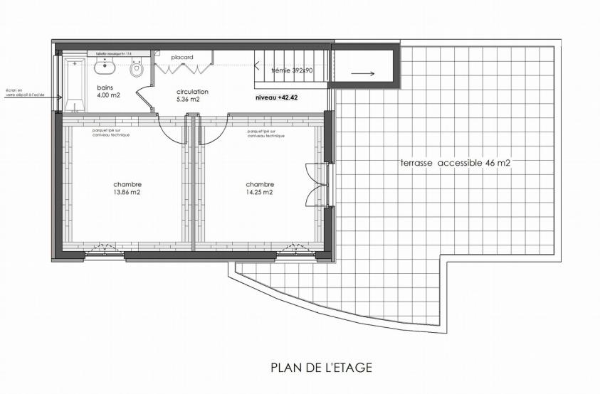 Plan de l'étage