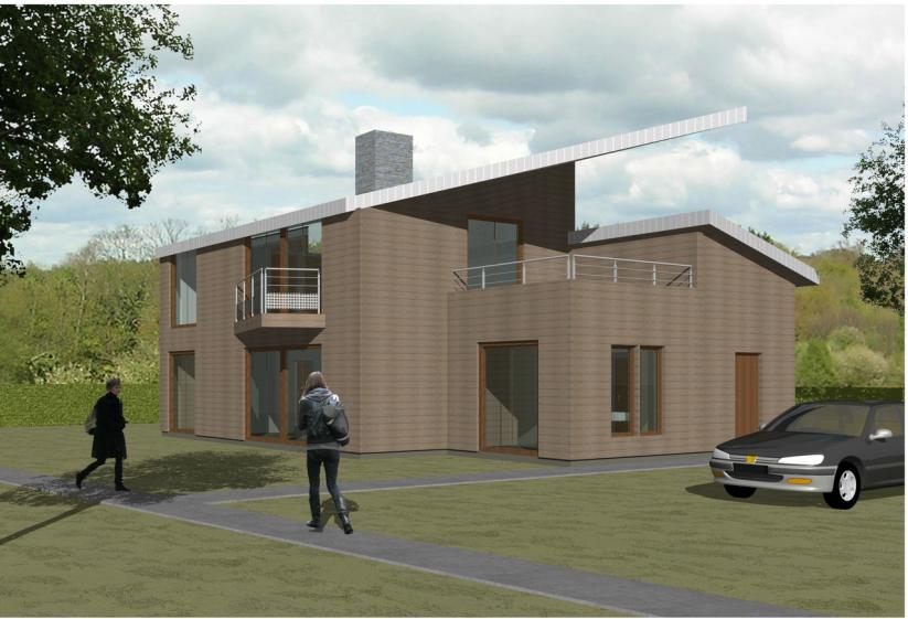 Maison à ossature bois