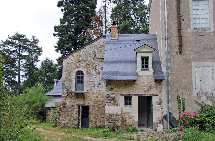 Façade Ouest après travaux Charpente et couverte Davoust-Frères à Brissarthe 493