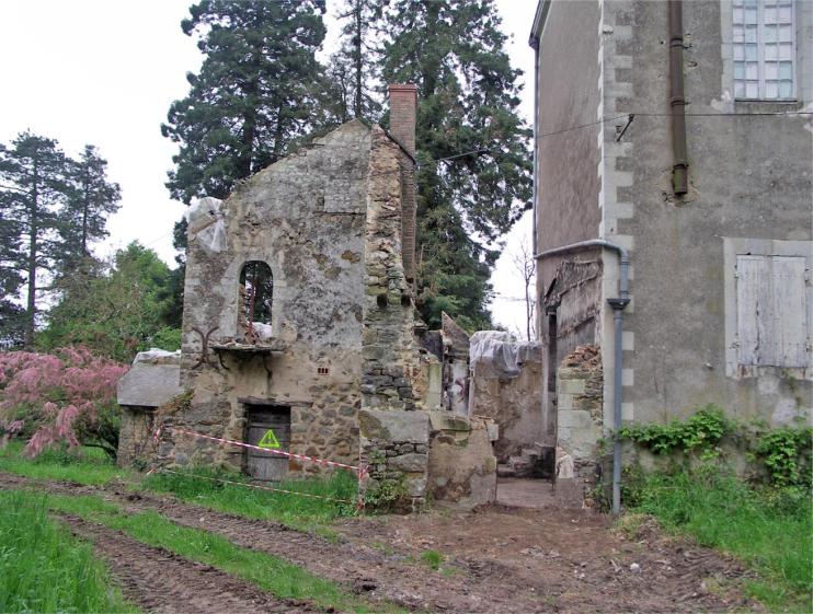 Façade ouest avant travaux
