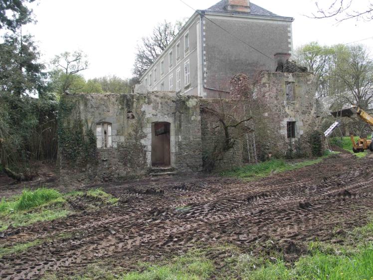 Façade nord avant travaux