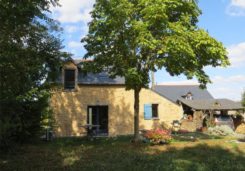 Façade nord après travaux