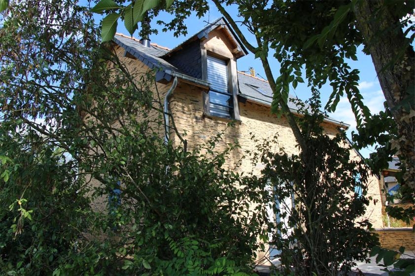 Façade sur rue après travaux