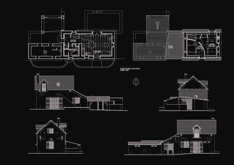 Plans et façades projet