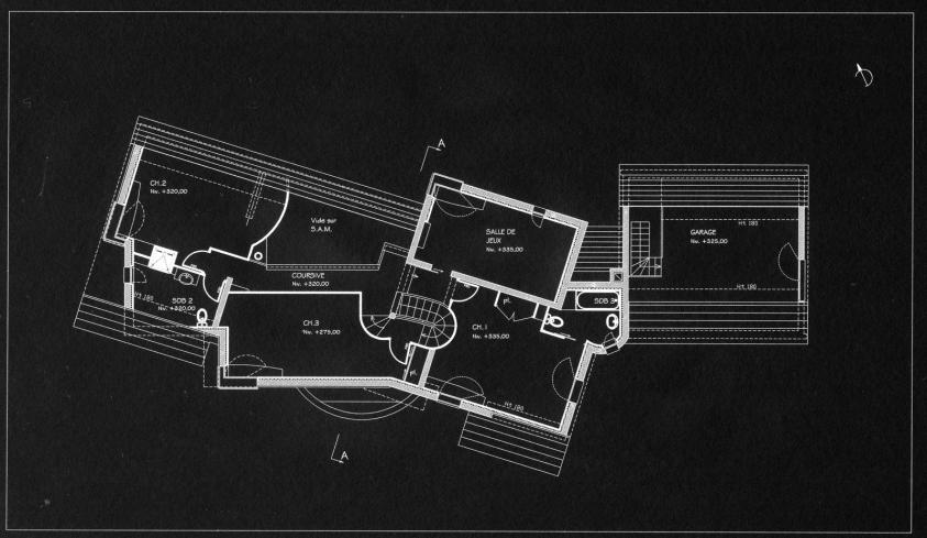 Plan de l'étage projet