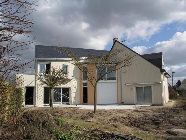 Façade sud après travaux