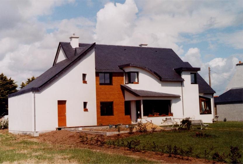 Façade sur jardin.