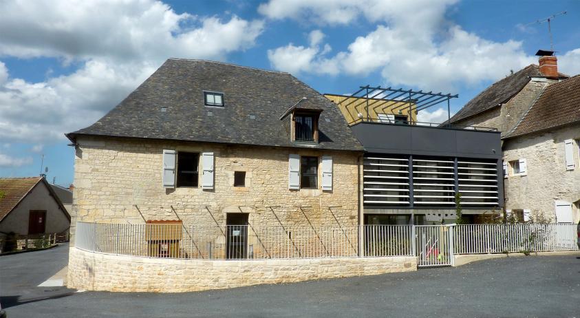 FAÇADE SUD - APRES TRAVAUX
